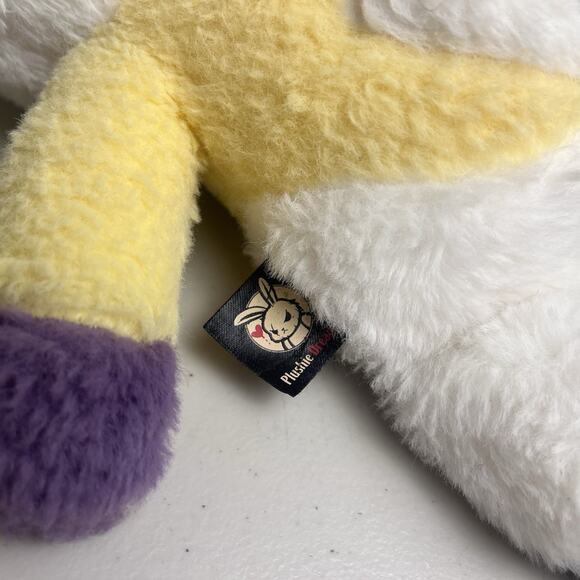 American McGee Plushie Dreadful Non-binary Bunny Purple Yellow Kawaii - No Bag - Picture 10 of 13